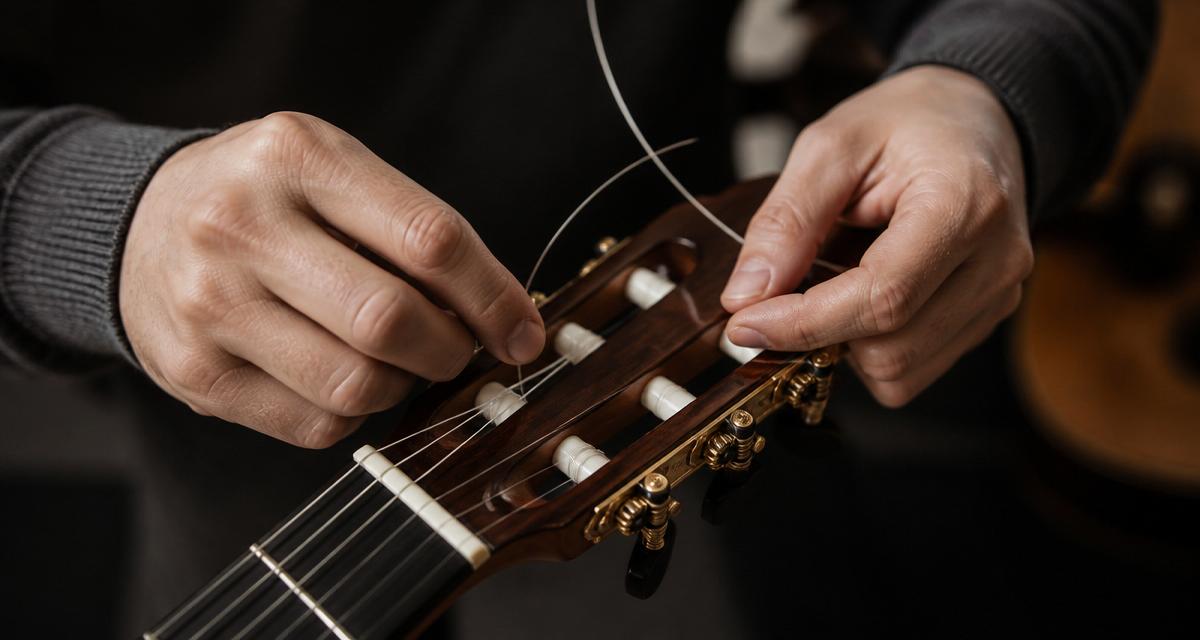 Guide pour changer les cordes de guitare